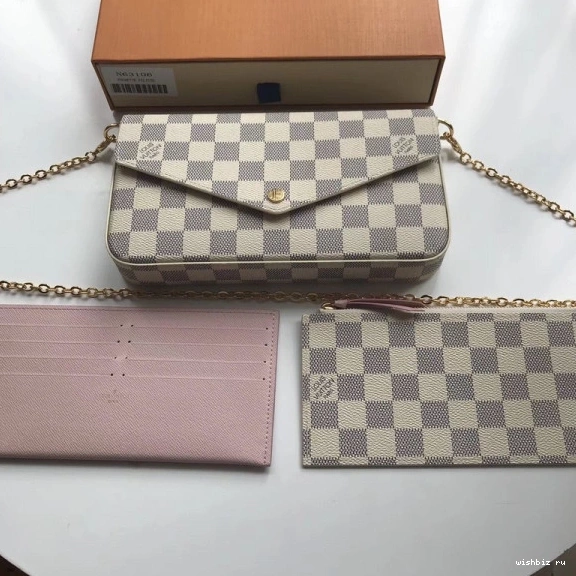 WIS Bag Damier Pochette Louis N63106 Felicie Vuitton 0201